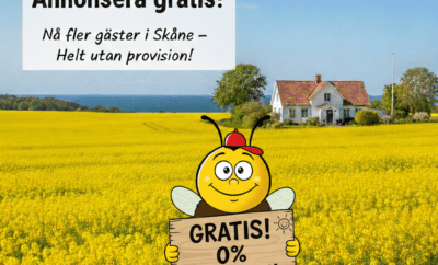 Drömboende i Mölle med panoramautsikt över Öresund